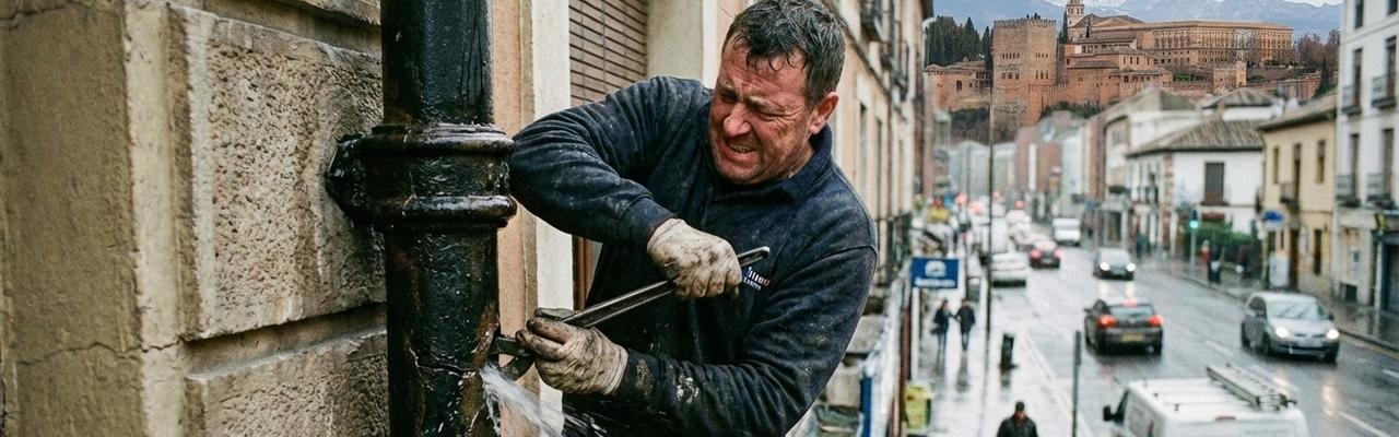 Reparación urgente de bajantes en Leioa